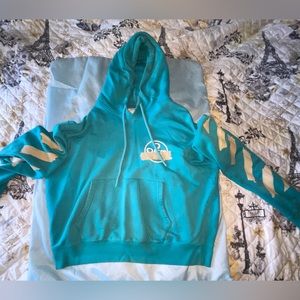 Off-White Tape Arrows Ov Hoodie
'Petrol Blue' SIZE XL